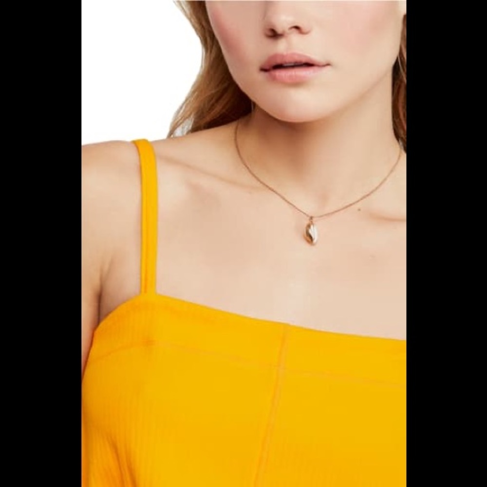 NWT Free People Marissa Ribbed Bodysuit* - Picture 6 of 7